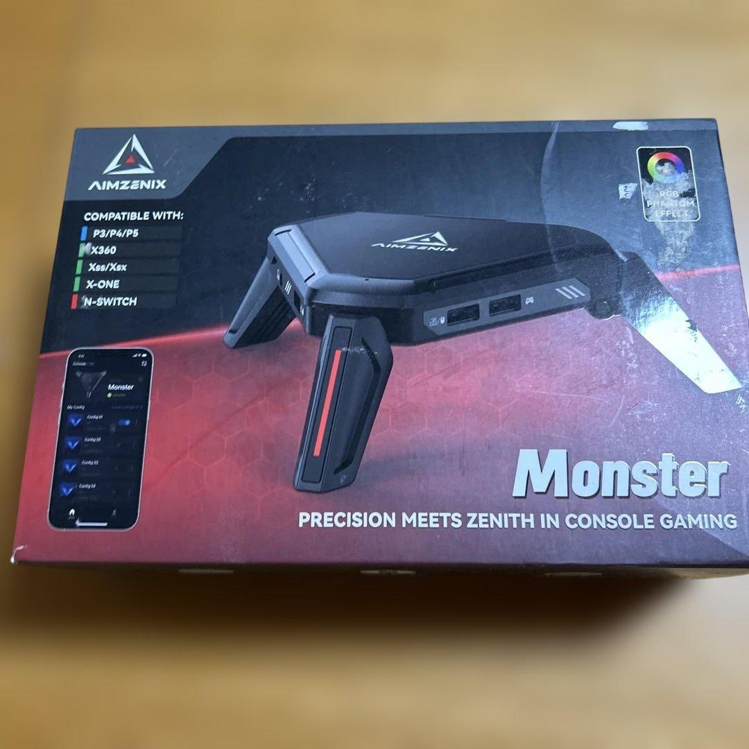 PC用ゲームコントローラー・コンバーター Aimzenix Monster Amazon.co.jp: AIMZENIX モンスターキーボード&マウスアダプター PS5