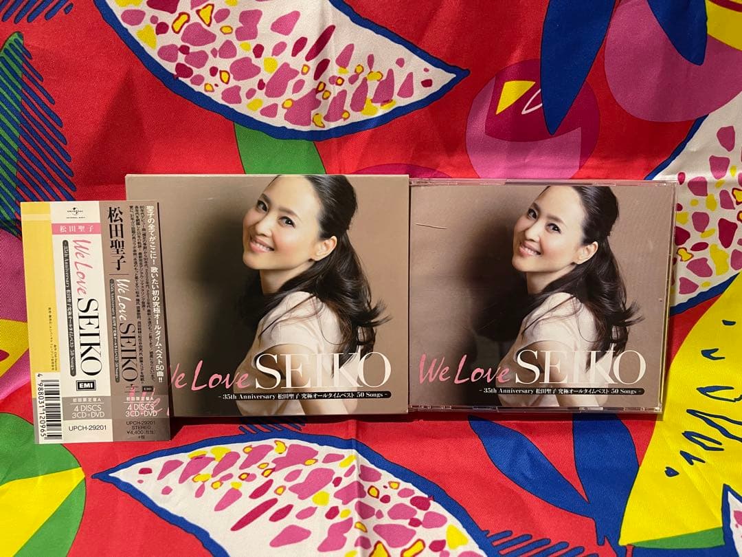 We Love SEIKO 35周年記念 CD+DVD 松田聖子 - メルカリ