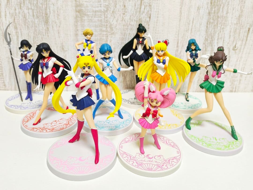 美少女戦士 セーラームーン フィギュア 10体 まとめ売り ガールズ