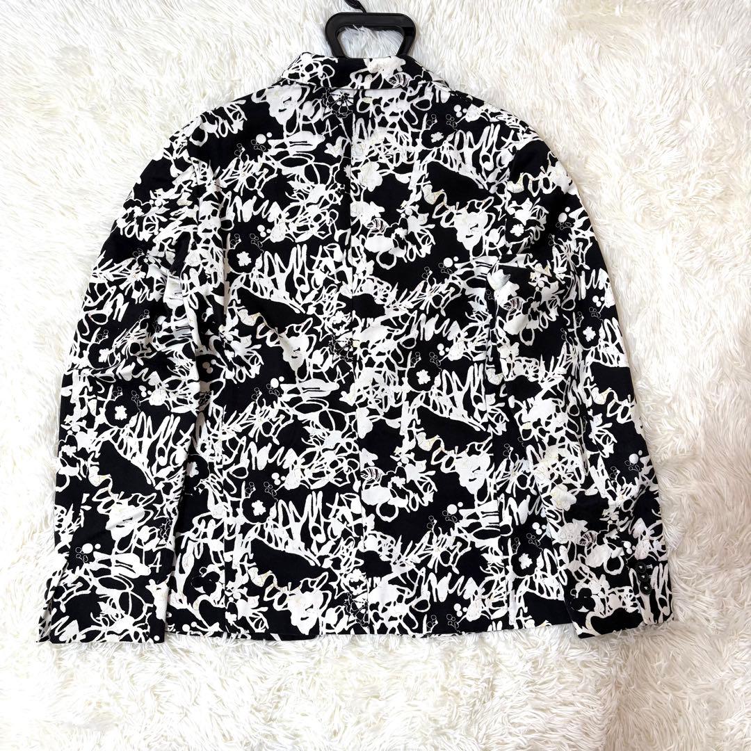 最終 JIL SANDER ジルサンダー 花柄 テーラードジャケット Mサイズ
