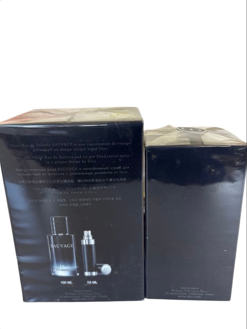 Dior Sauvage Eau de Toiletteフレグランス 3点セット