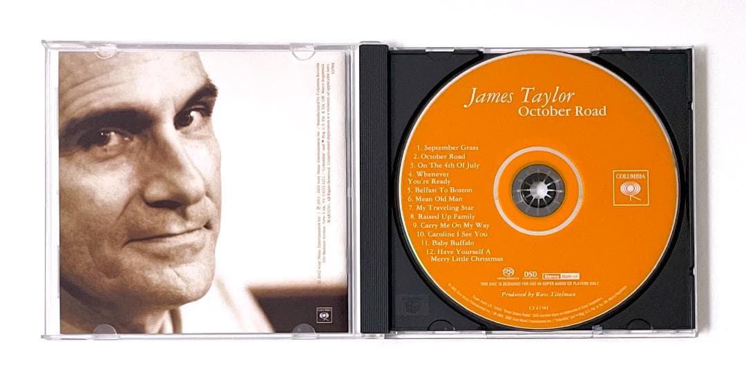 廃盤 SACD ジェイムス・テイラー オクトーバー・ロード アウターケース