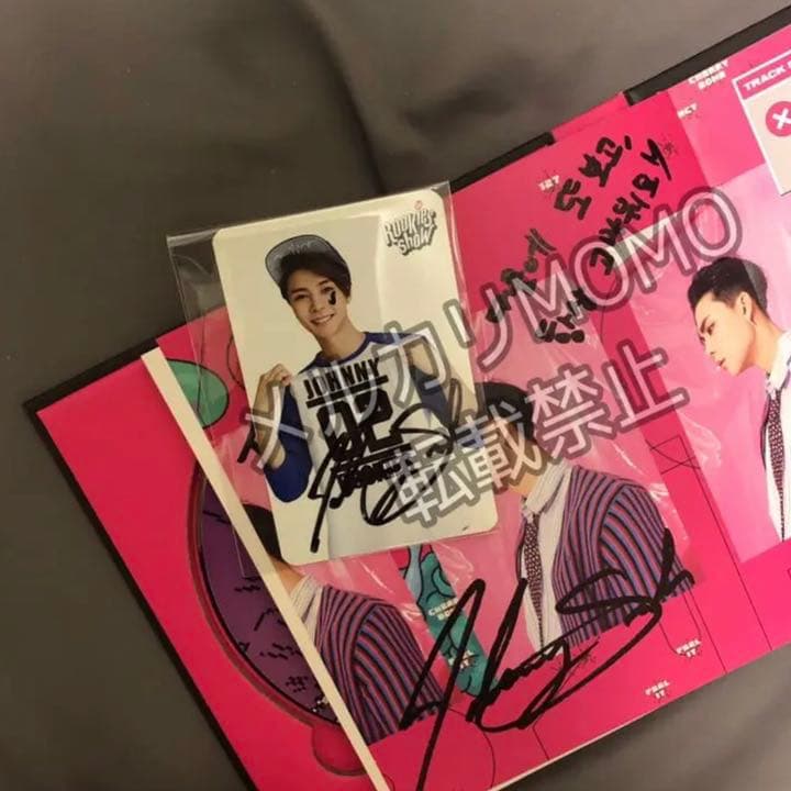 NCT SM Rookies ジョニー ヨンホ サイン入り トレカ - メルカリ