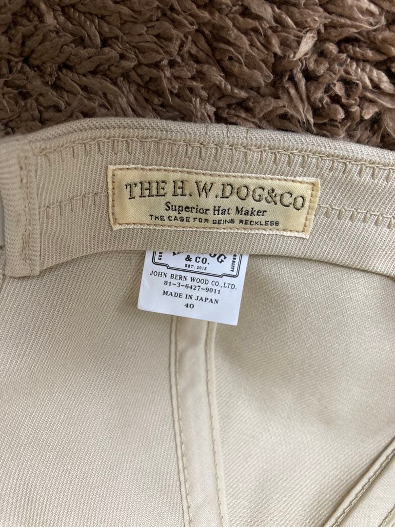 takeshi4063様 THE H.W.DOG＆CO キャップ 40