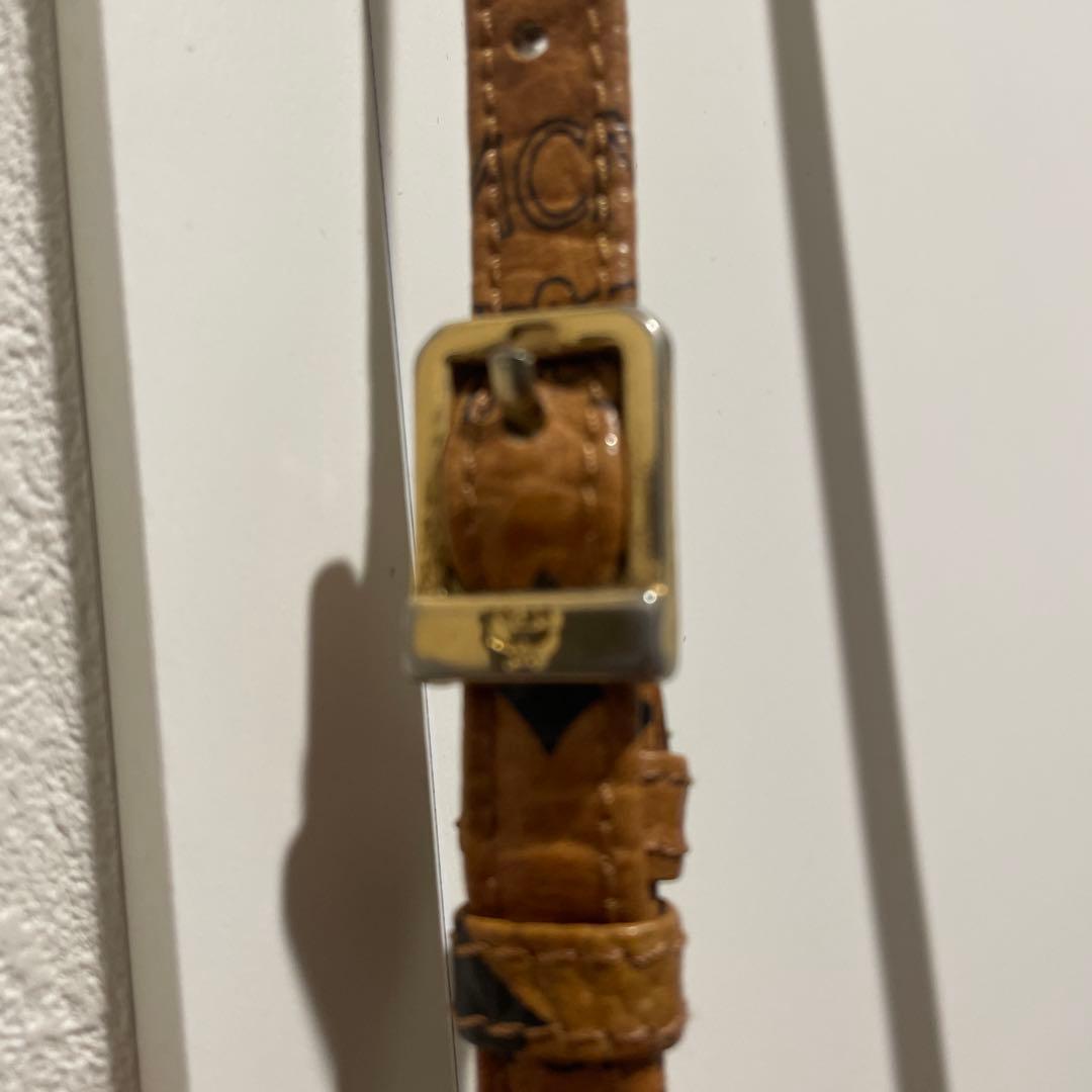 希少MCM マイクロミニ ポシェット ミニボストン アナグラム ショルダー