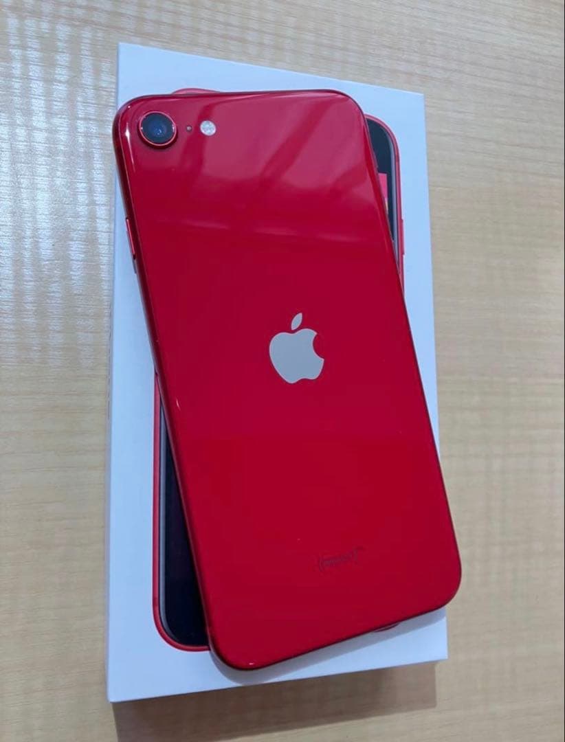 美品iPhoneSE第2世代(SE2)64GBレッドSIMフリ Apple iPhone SE (64GB) レッド 第2世代 SIMフリー レンタル] Apple