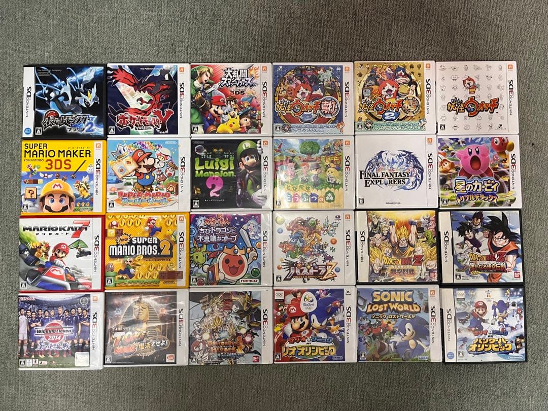 DS、3DSソフトまとめ売り24枚 パッケージあり - メルカリ