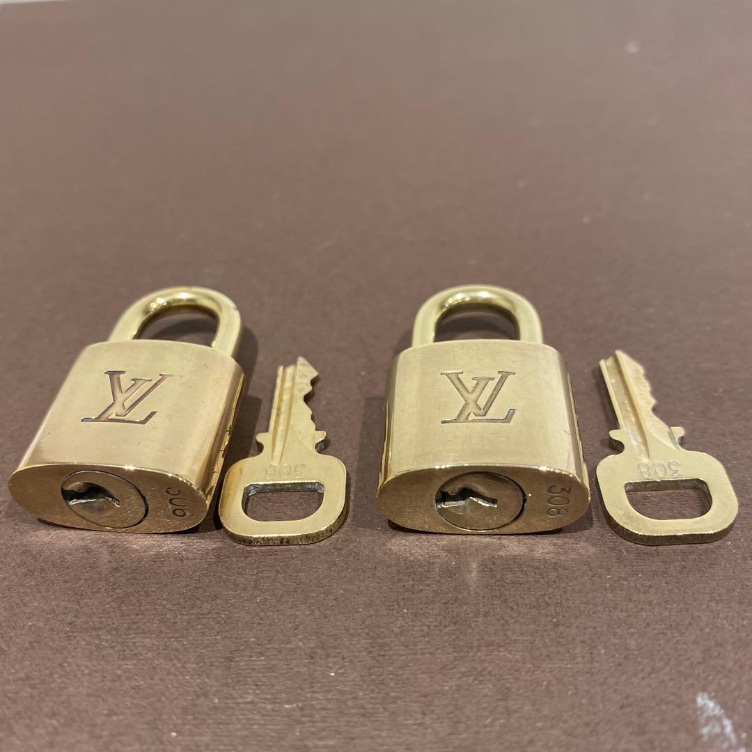 L00125 ルイヴィトン パドロック 10セット カデナ 南京錠 鍵 - メルカリ
