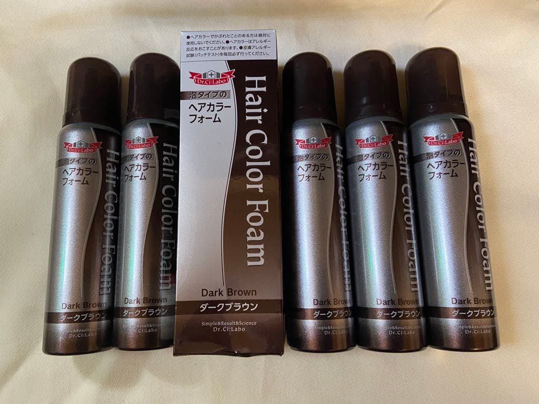 ドクターシーラボ ヘアカラー フォーム ダークブラウン 100g 6本 ドクターシーラボ / ヘアカラーフォーム ダークブラウンの公式商品情報