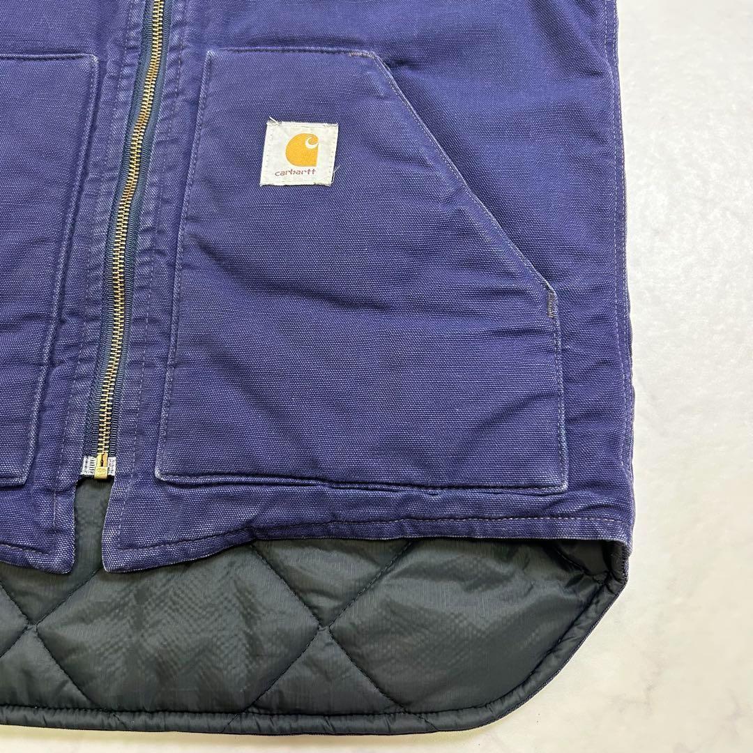 希少】80s 星タグ USA製 カーハート ダックベスト 紺VQ182 M - メルカリ