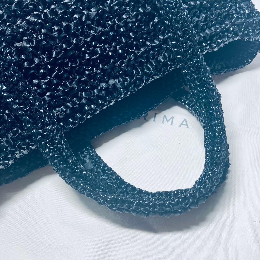 未使用級◇アンテプリマ ワイヤー ハンドバッグ◇ブラック