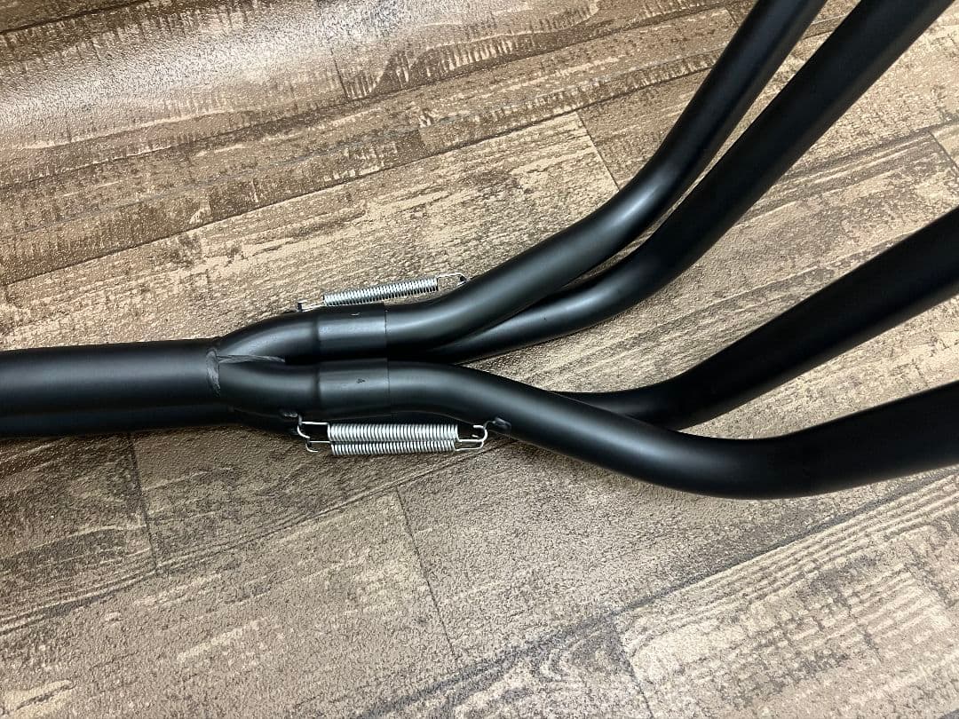 CBX400F/550F 4-2-1集合マフラー黒 送料込み - メルカリ