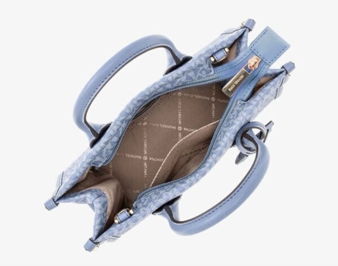 ら*ん様 MIRELLA トップジップショッパークロスボディスモール -MKシグ