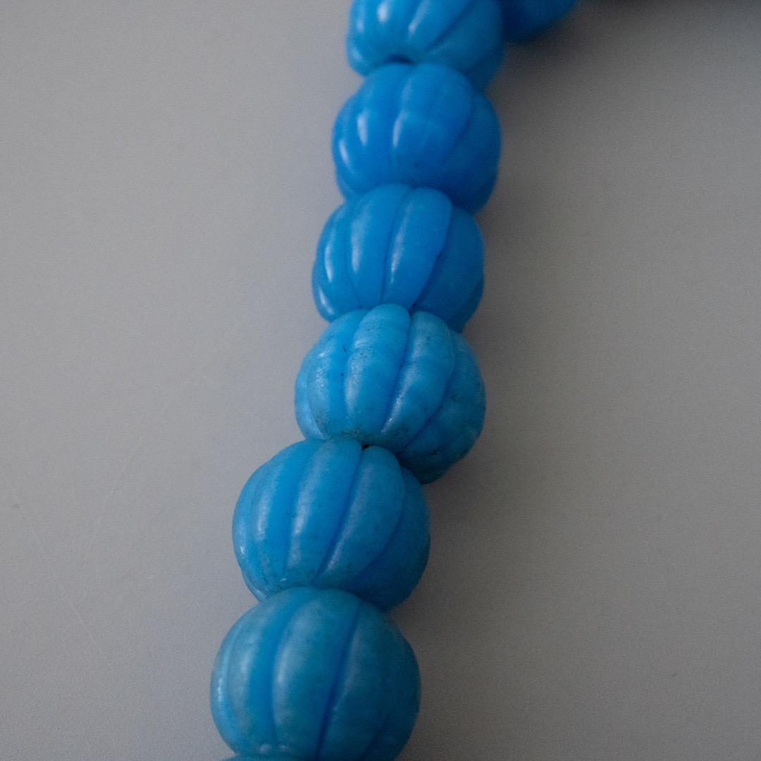 アイヌ 首飾り タマサイ アイヌ玉 ガラス玉 トンボ玉 みかん玉 民族