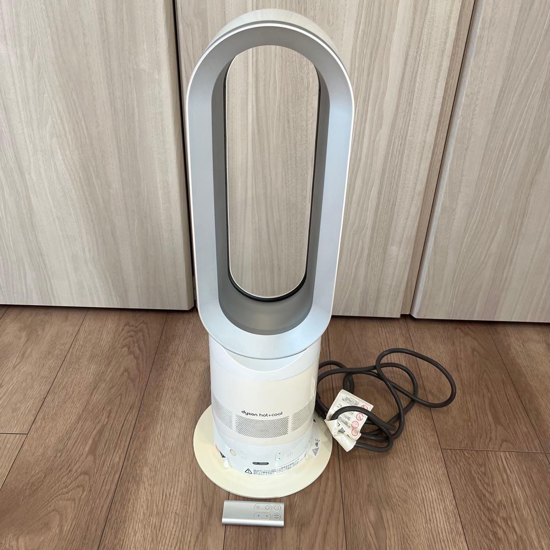 Dyson AM05　Hot+Cool　ホット＋クール　2018年製 Amazon | Dyson AM05 Hot + Cool Fan Heater, White/Silver by Dyson