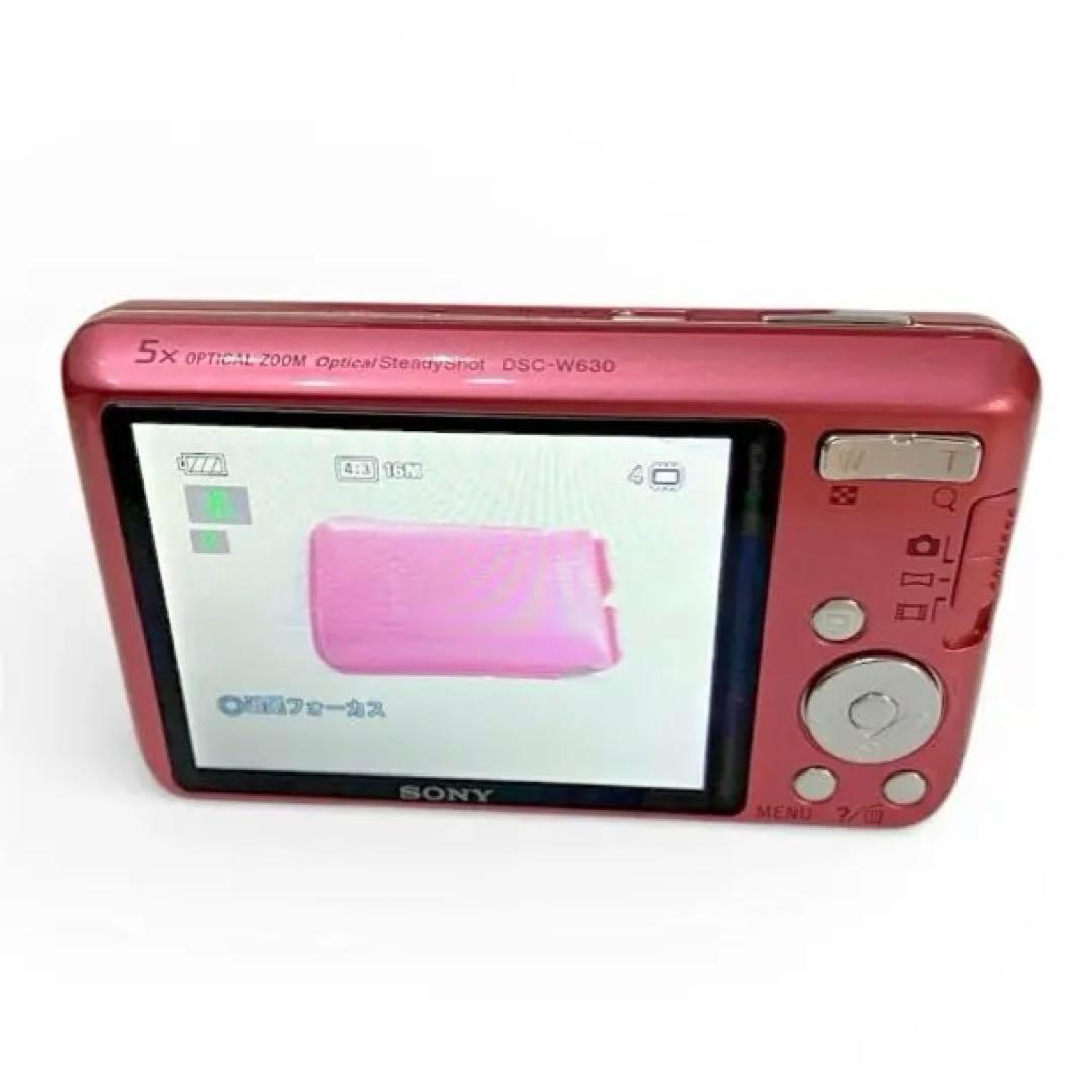 SONY Cyber-shot 16.1MP コンパクトデジタルカメラ　ピンク