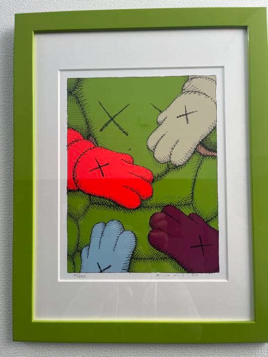 【特別セール】カウズ 「URGE (lime green)」 KAWS kaws-green-image-urge-series-