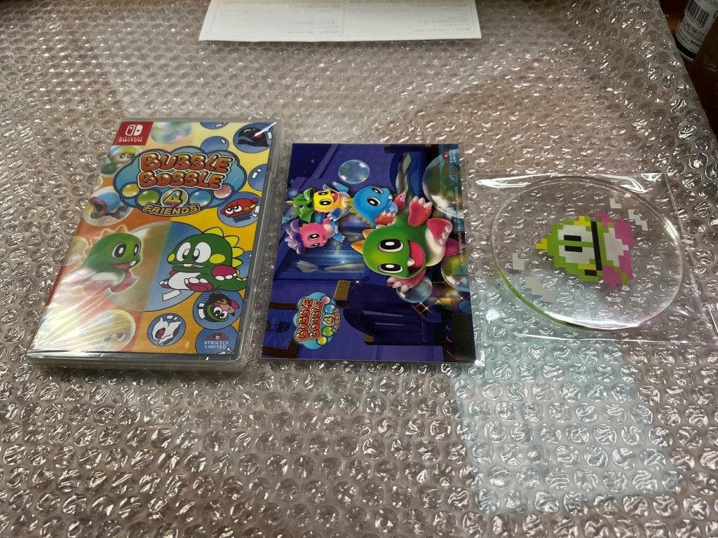 SW Bubble Bobble 4 バブルボブル４フレンズ 限定 新品 欧州 バブルボブル』シリーズ新作『Bubble Bobble 4 Friends』Nintendo