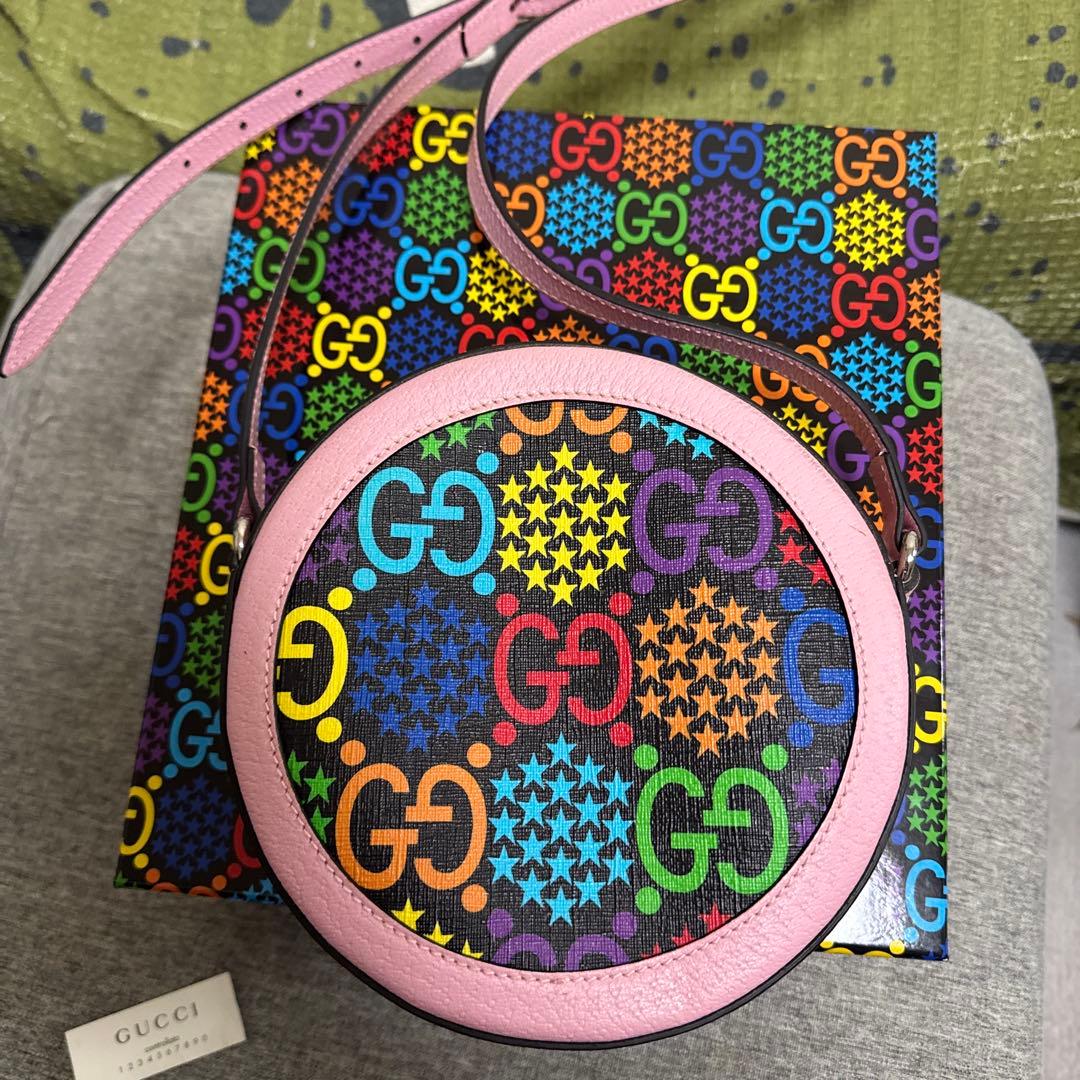 GUCCI グッチ GG サイケデリック マルチカラー ショルダー バッグ GUCCI（グッチ） バッグ レディース バッグ ショルダーバッグ