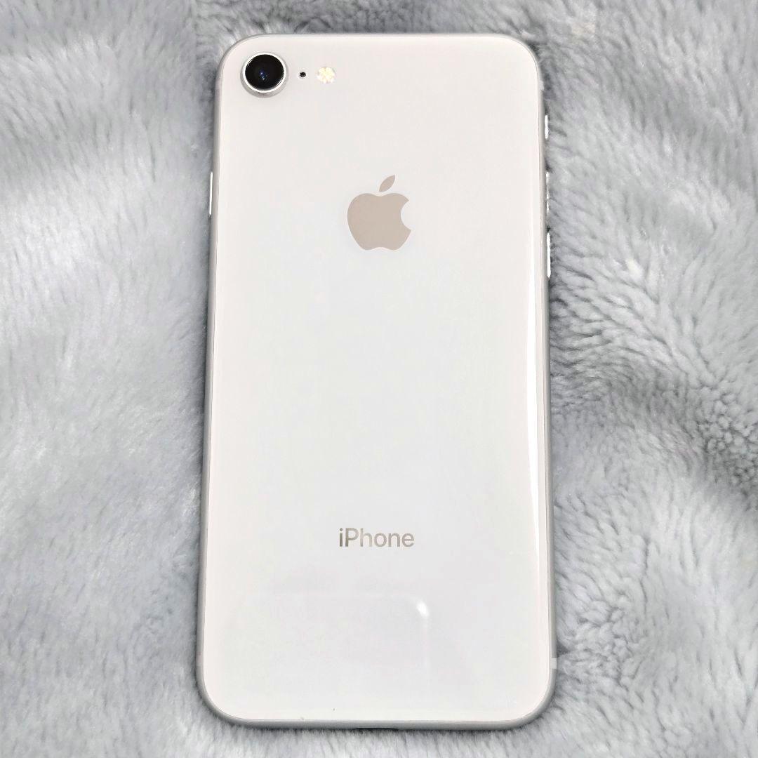 Apple iPhone 8 シルバー SIMロック解除済み 64GB 傷ありの通販はau