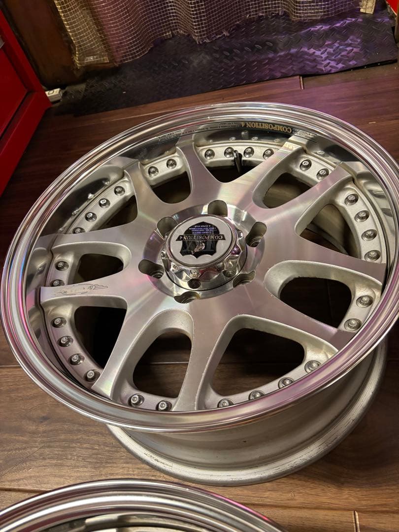 ◇送料込み◇ ロデオドライブ　17inch×8.0J 中古ホイール４本