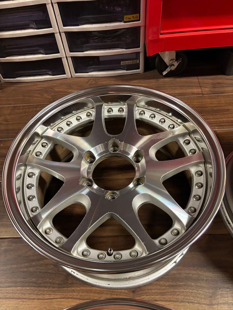 ◇送料込み◇ ロデオドライブ　17inch×8.0J 中古ホイール４本