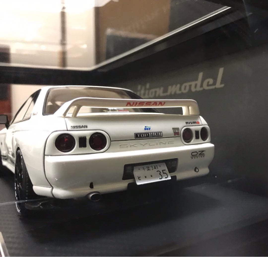イグニッションモデル 1/18 トップシークレット GTR VR32 ホワイト