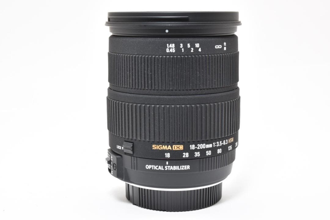 超美品 18-200mm F3.5-6.3 DC HSM NIKON H129