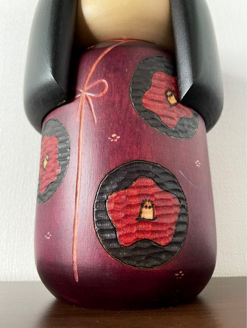 井口 悟 こけし 創作 kokeshi doll 人形 可愛い レトロ 工芸品