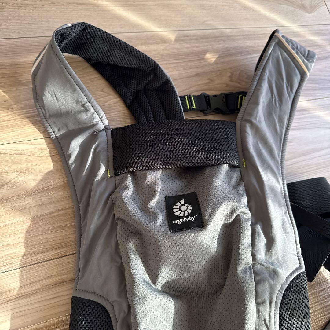 ergobaby メッシュ抱っこ紐 グレー - メルカリ