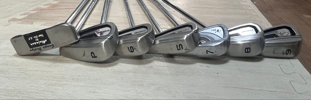 中古 Precise M5 メンズ ゴルフクラブパッケージセット一部入れ替え