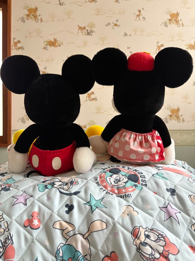 ディズニーノスタルジア ミッキーマウスぬいぐるみ - メルカリ