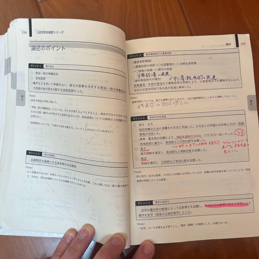 鉄緑会 入試世界史確認シリーズ 3年生 - メルカリ
