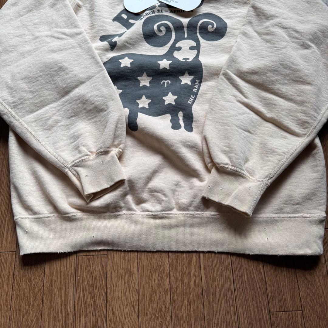 NEXUSVII. 星座 スウェット 牡羊座 ベージュ Lサイズ ARIES - メルカリ