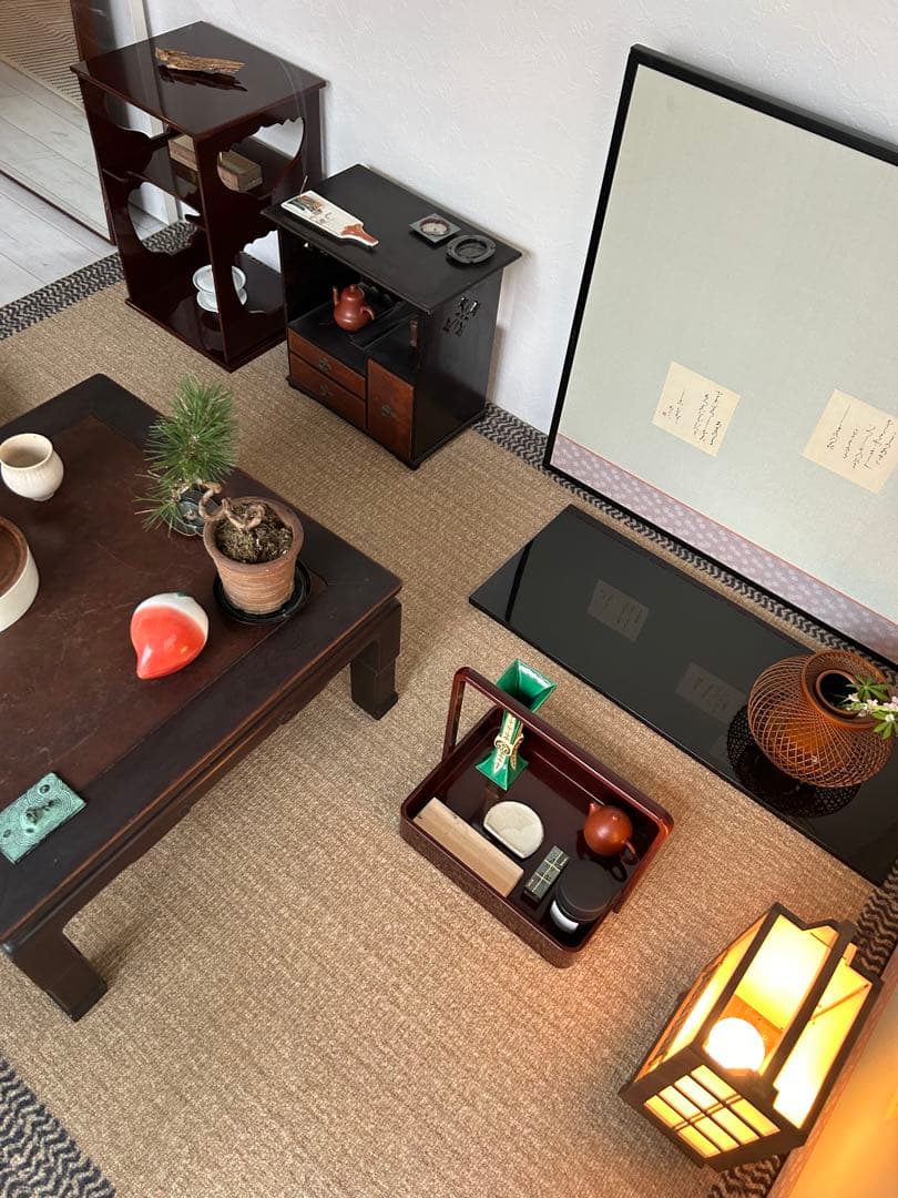 ニュージーランドウール ジュート 手織りラグ 1.4m×2m 北欧風 和モダン