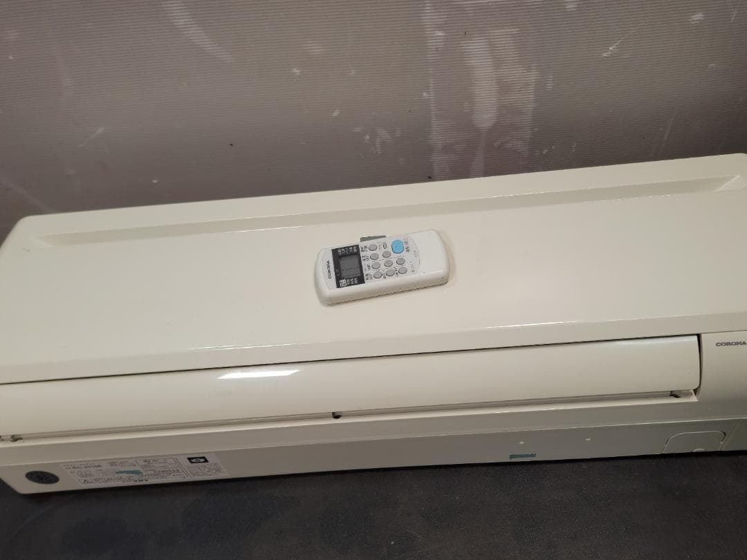 神奈川県内は無料工事、配送付き、室外機セット)[1359]コロナ6畳 保証