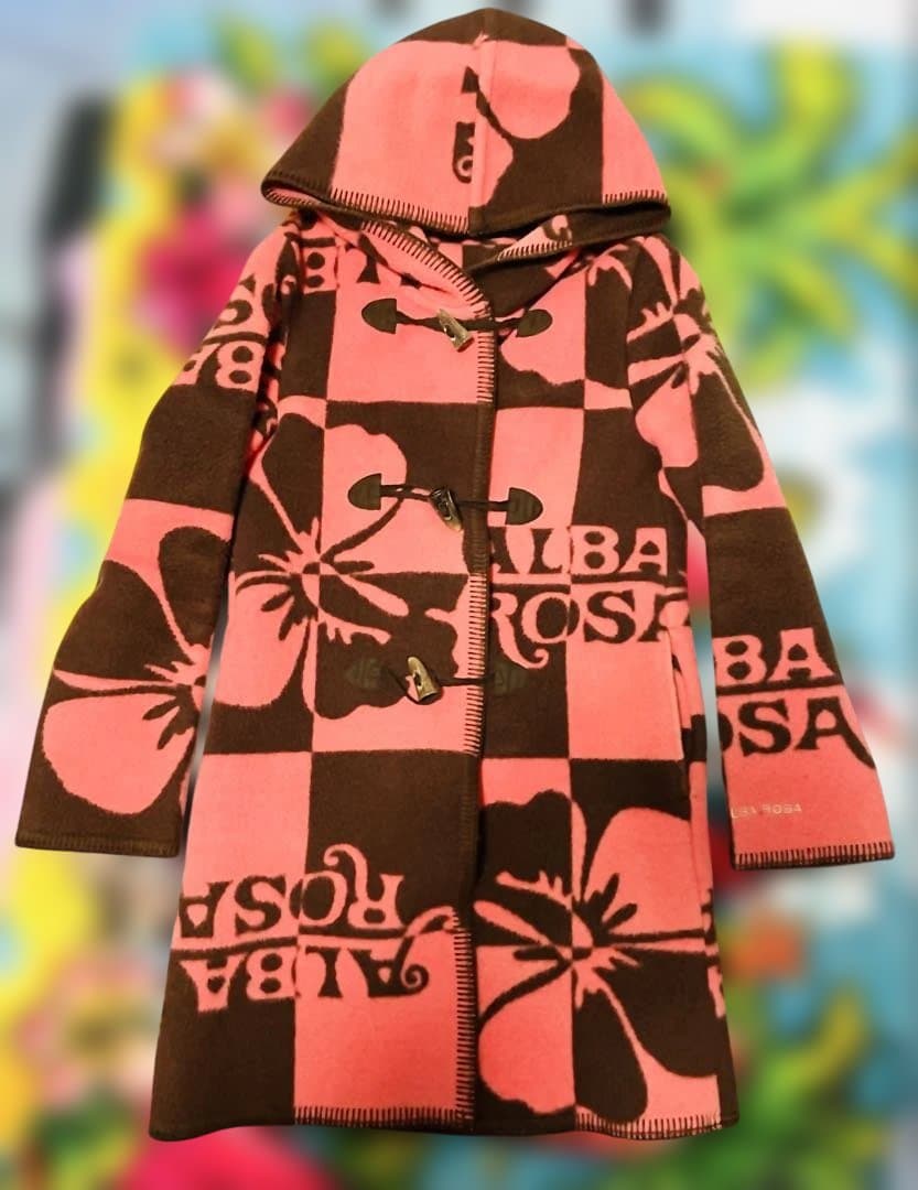激レア大人気色♫ ALBA ROSA アルバローザ 升目コート ピンク