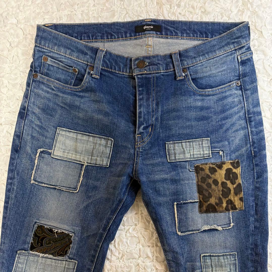 glamb グラム アンノウンアンプラグド デニム メンズL 美品 - メルカリ