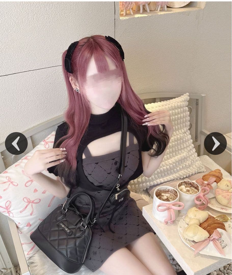 ミシェルマカロン ハニーミュウ HWモノグラムアンサンブルワンピース