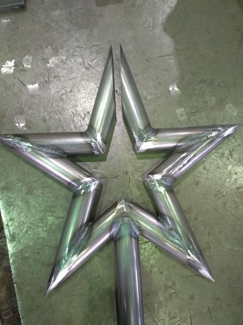 星型竹槍マフラー50.8パイ肉厚1.6ミリ - メルカリ