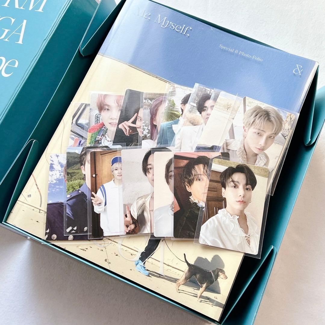 BTS Me,Myself 写真集 コンプ トレカ15枚付き - メルカリ