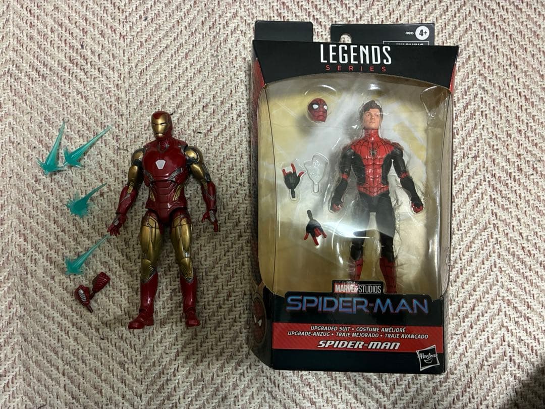 マーベルレジェンド アイアンマン&スパイダーマン - メルカリ