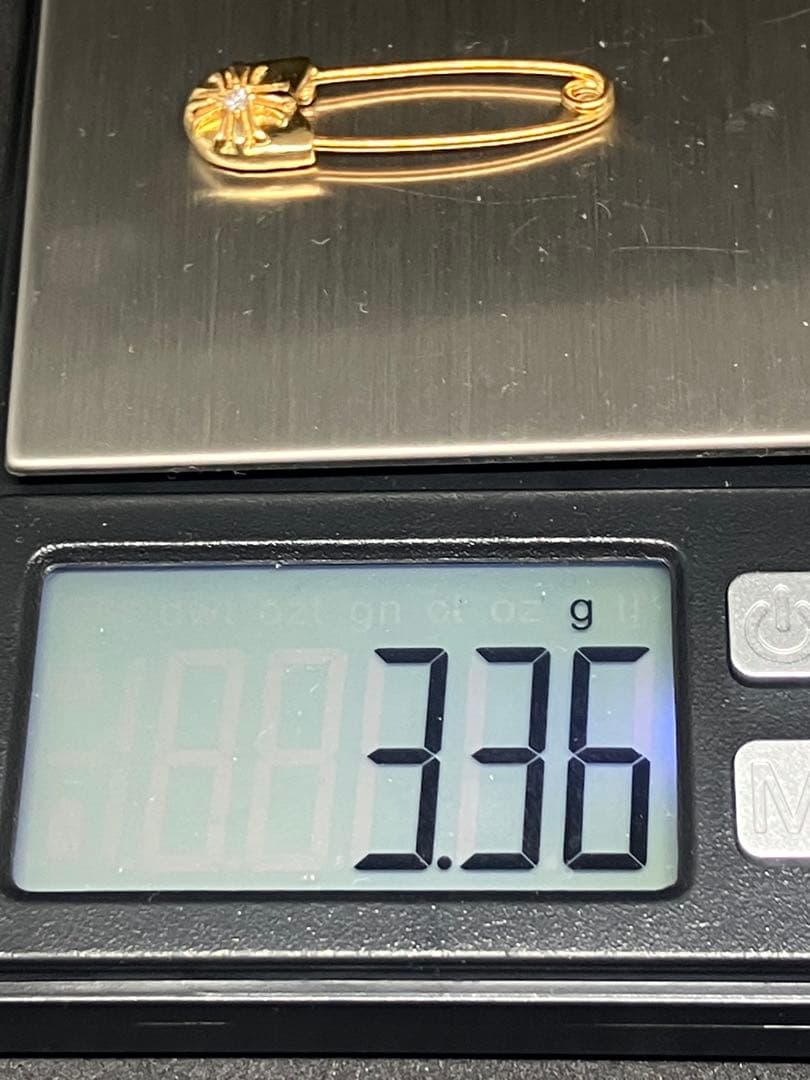 今日一日特別価格‼️ＣＨセーフティーピンスモールカスタム22k 3.36g