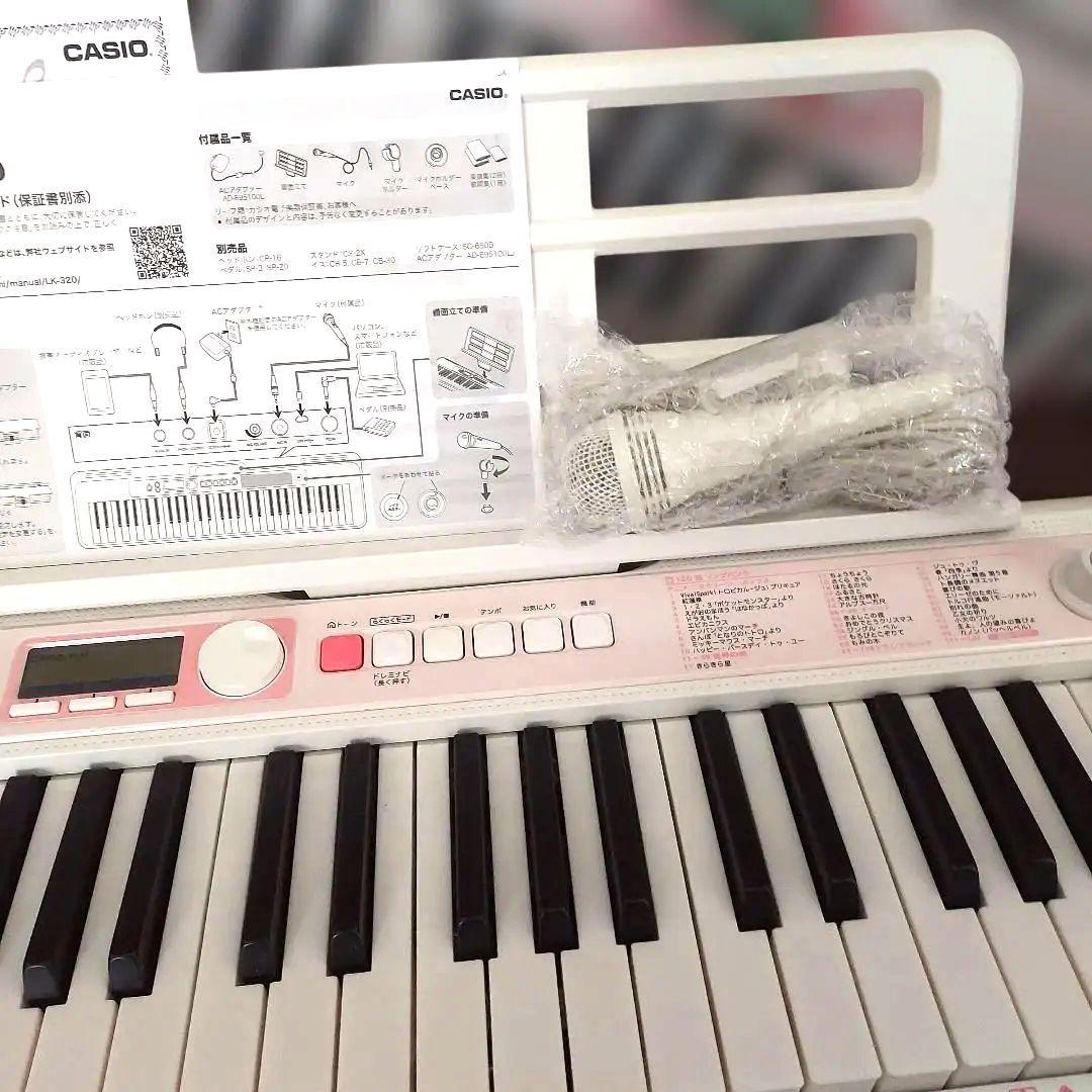 CASIOトーン【LK-320】光ナビゲーションキーボード - メルカリ