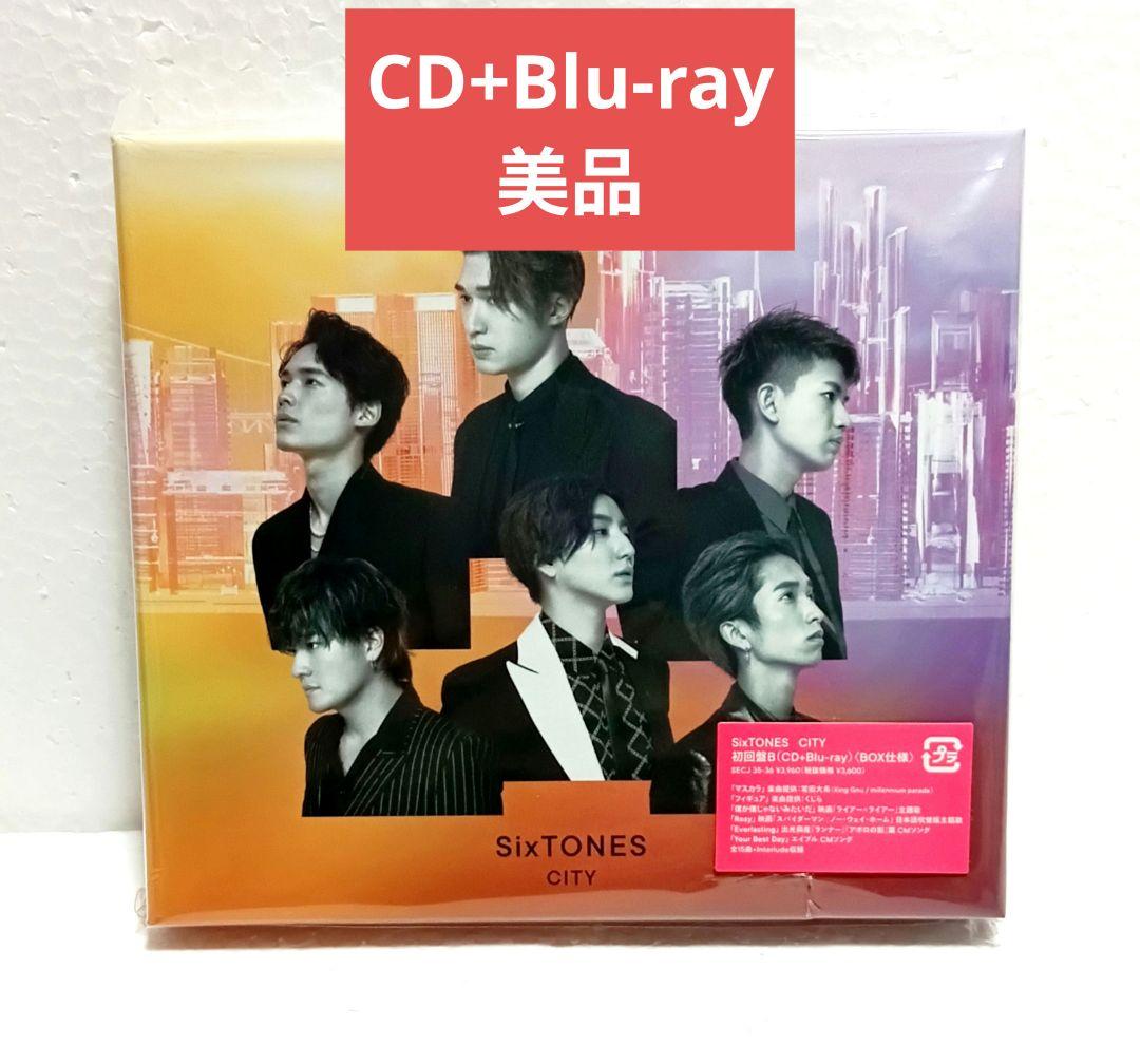 SixTONES CITY 初回盤B CD+Blu-ray アルバム - メルカリ