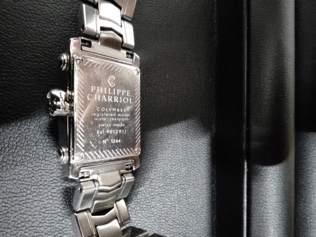 フィリップシャリオール COLVMBVS レディース 電池交換済 稼働品