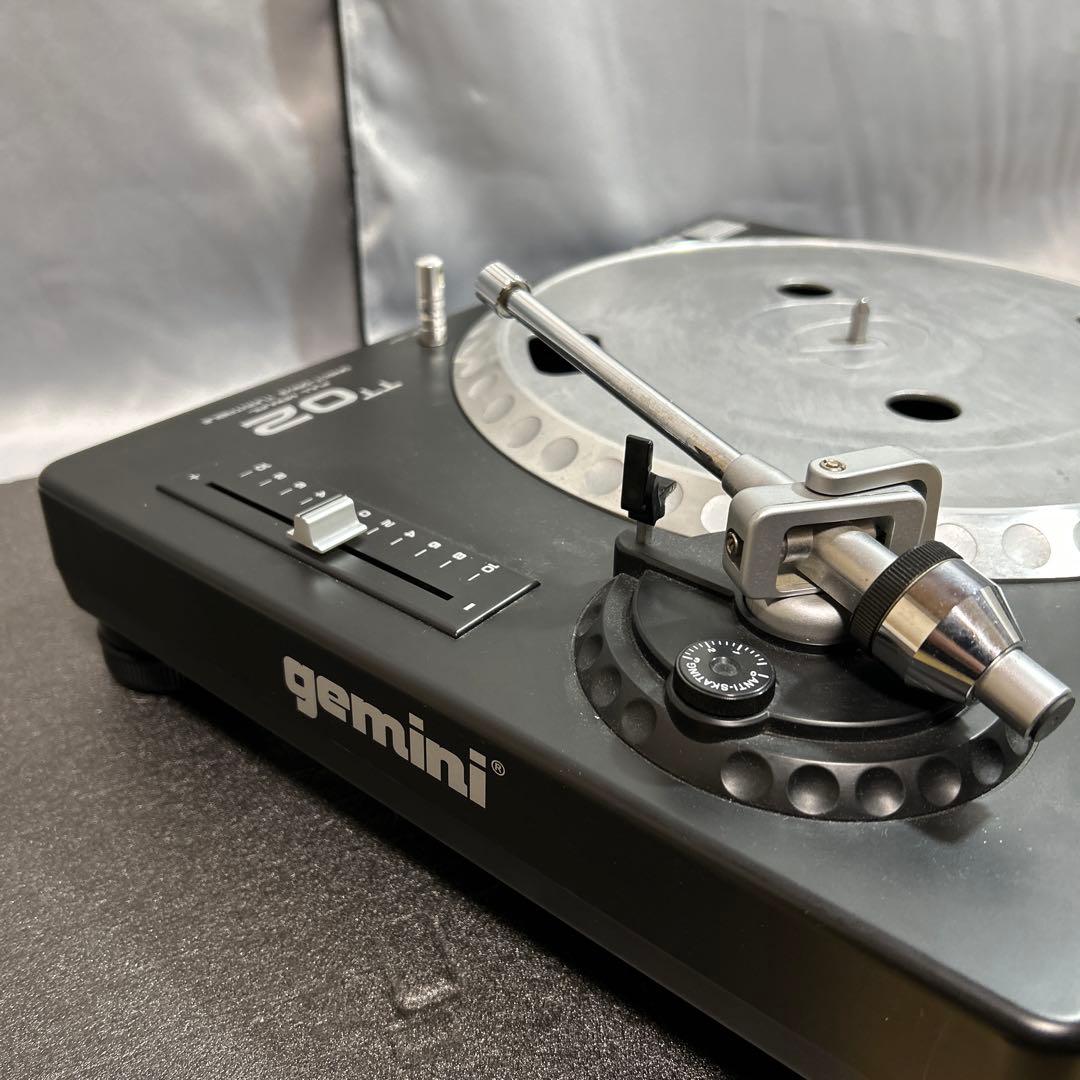動作品 Gemini TT02 ターンテーブル DJ 音楽 ストレートアーム - メルカリ