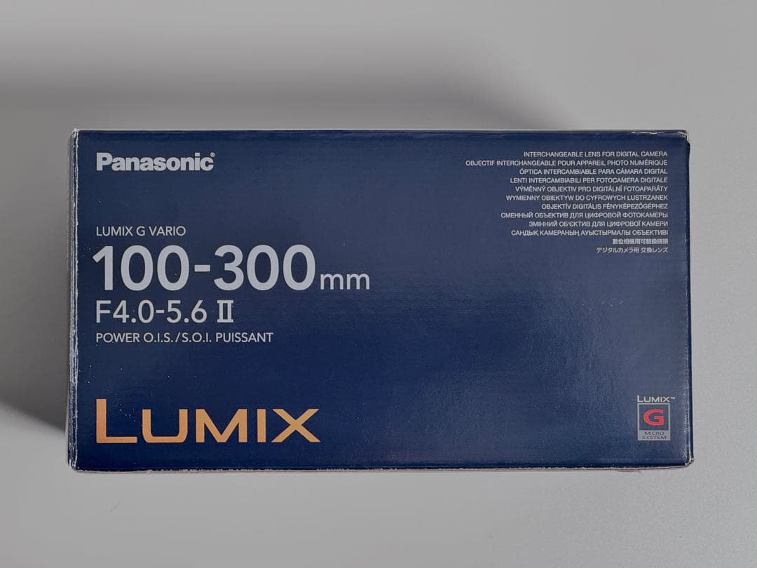 か*ん様 【新品級】LUMIX G VARIO 100-300mmF4.0-5.