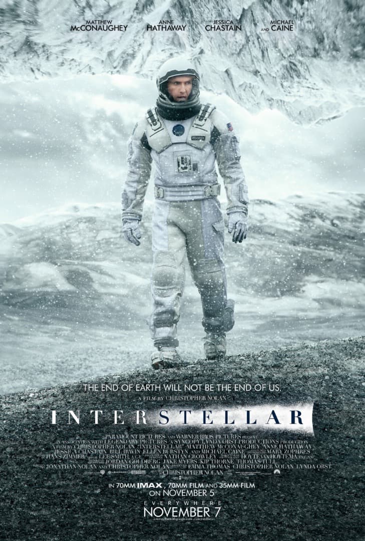 映画館用両面ポスター】インターステラー / Interstellar *希少