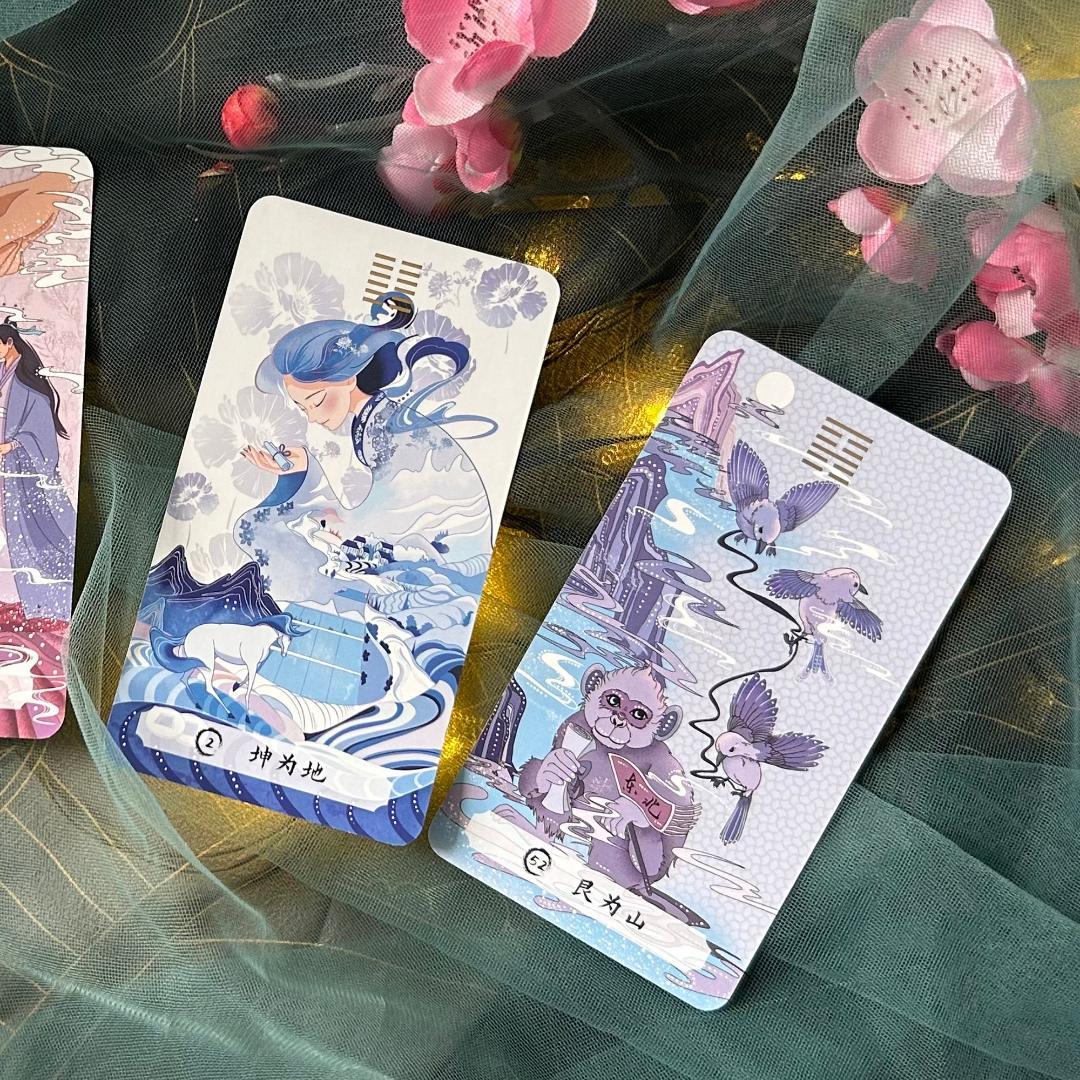 正規品イーチンオラクルカード】美麗＆幻想的な古典伝統✨変化がテーマ